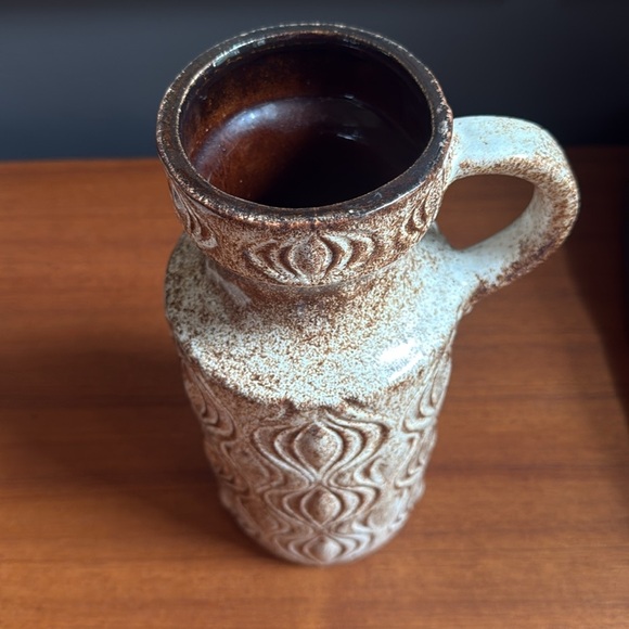 Mid Century Scheurich West German  Vase Onion Amsterdam Oswald Kleudgen 485-26 - Picture 5 of 7